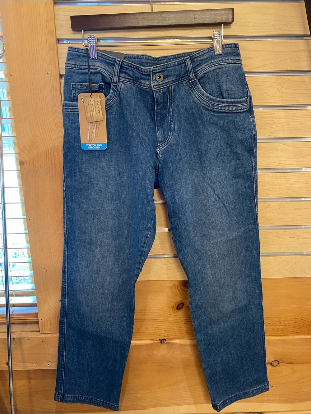 Men's Kuhl Denim Klassik Vintage Blue Classic Straight Jeans